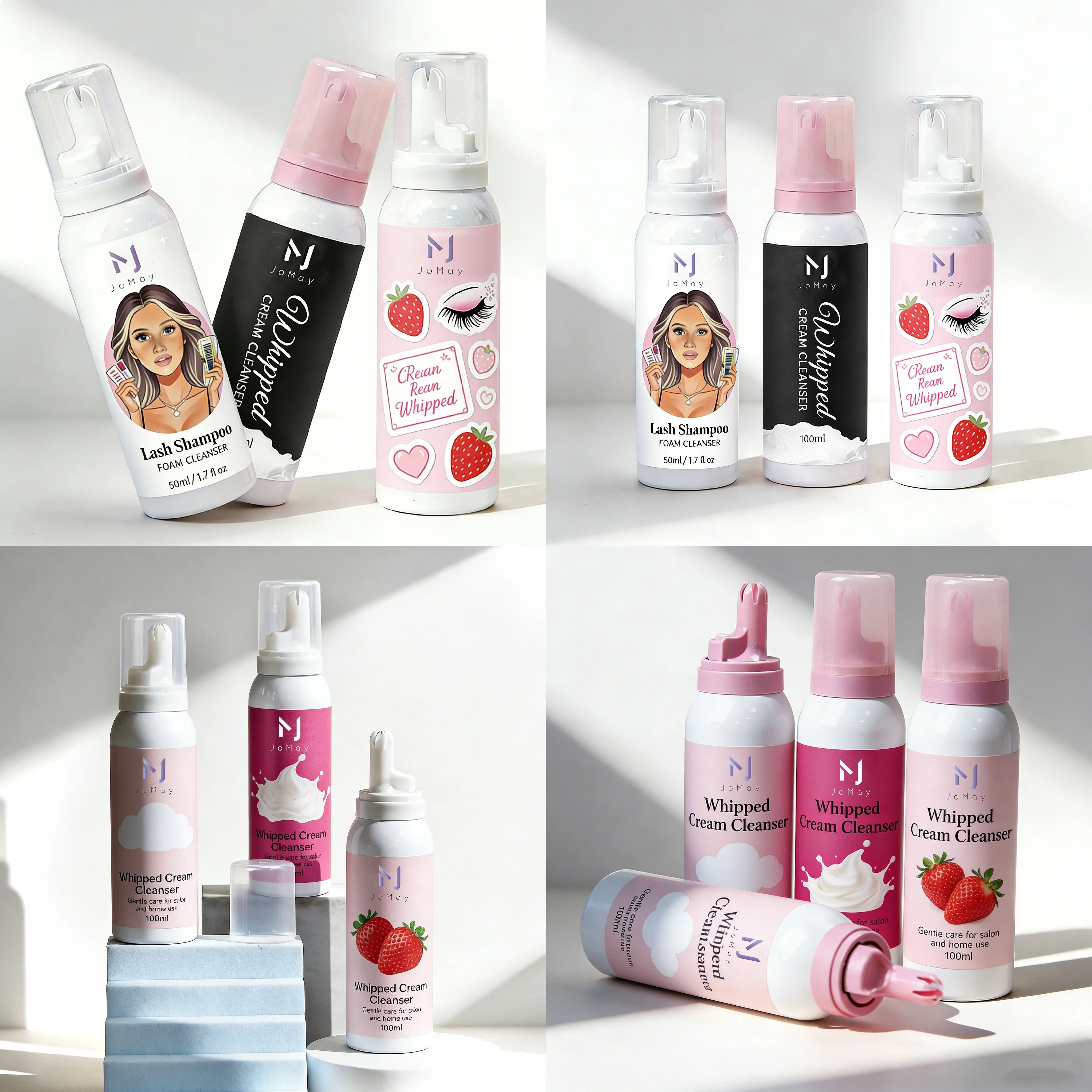 Eyelash Extension Foam Cleanser - Krim Pembersih Bulu Mata Berkualitas Tinggi