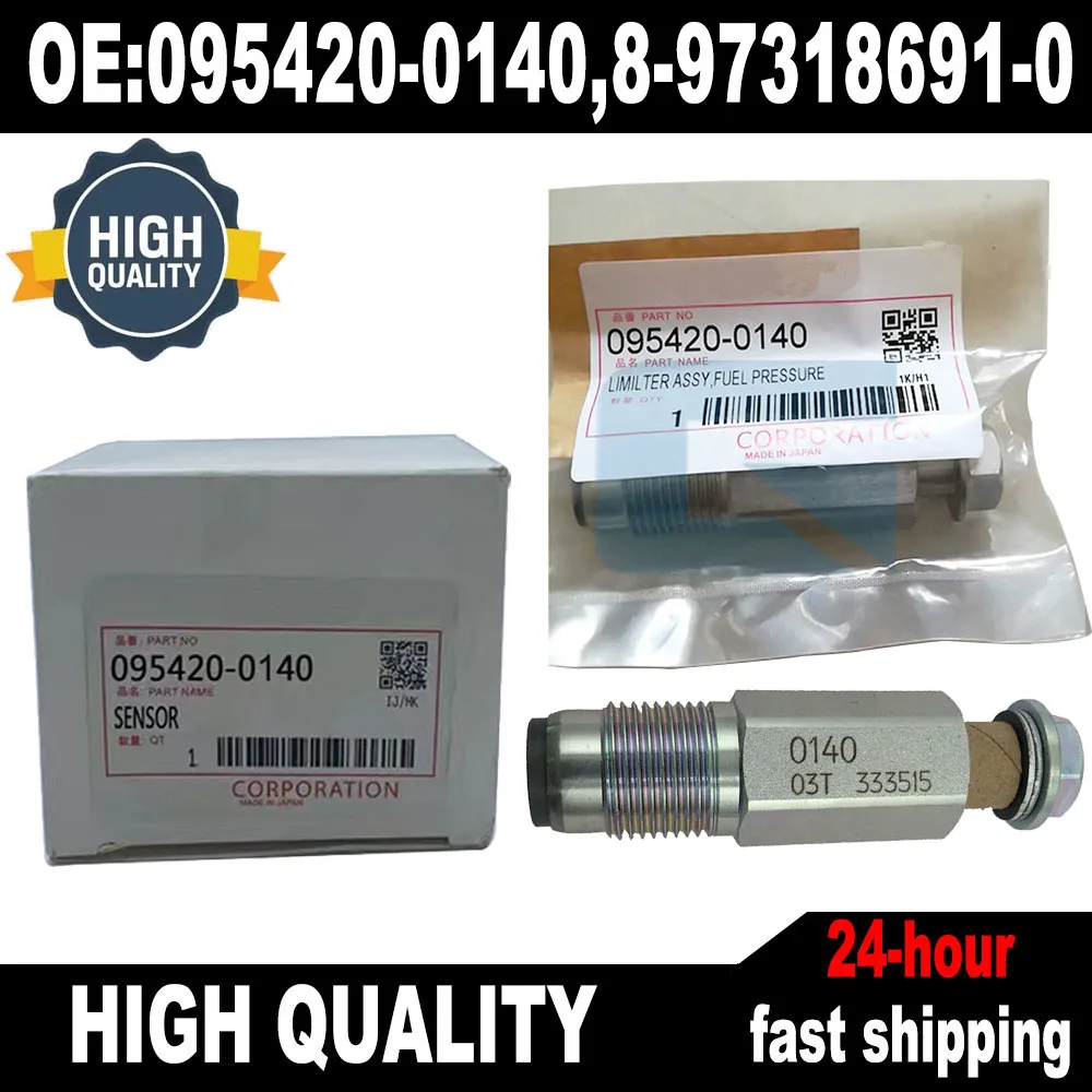 

NEW 095420-0140 Fuel Pressure Relief Limiter Valve 095420-0440 095420-0260 For N-issan NAVARA D40 Pathfinder