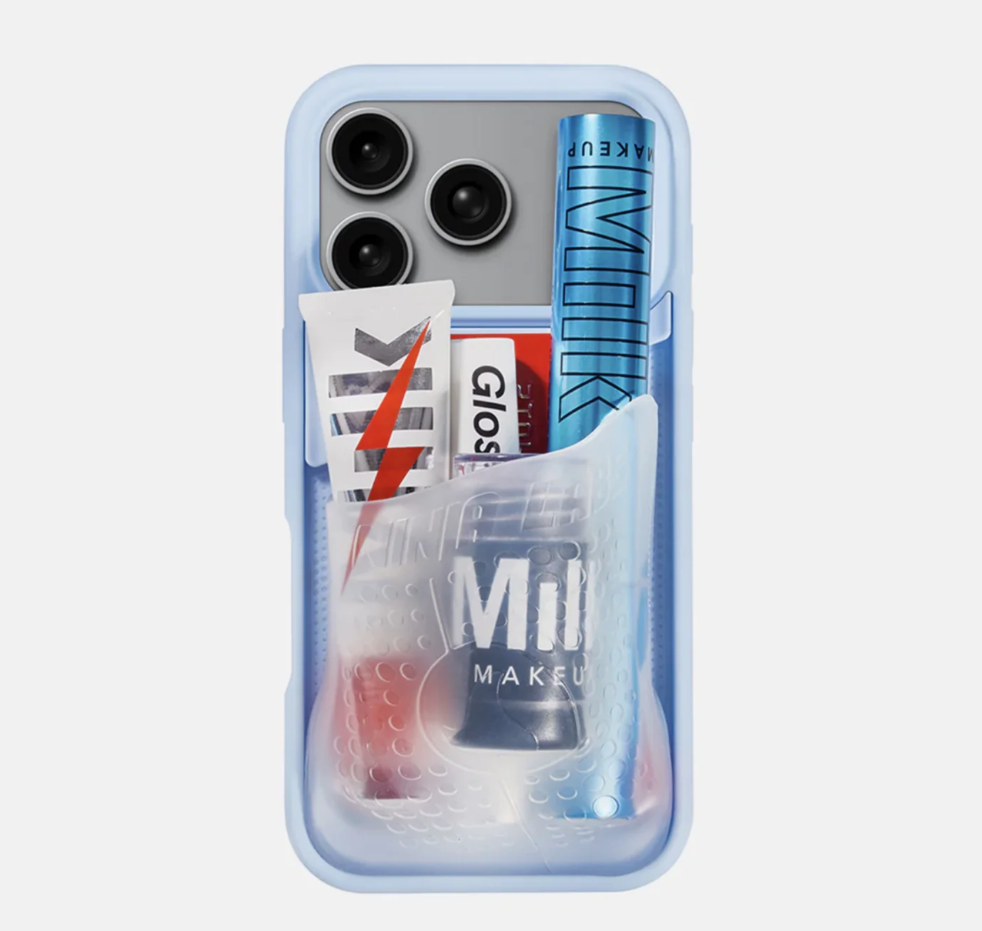 Funda de Silicona Líquida HOT Ninja Labs de Color Sólido, Gran Capacidad, con Bolsillo, para iPhone 16 15 14 13 12 17 Pro Max