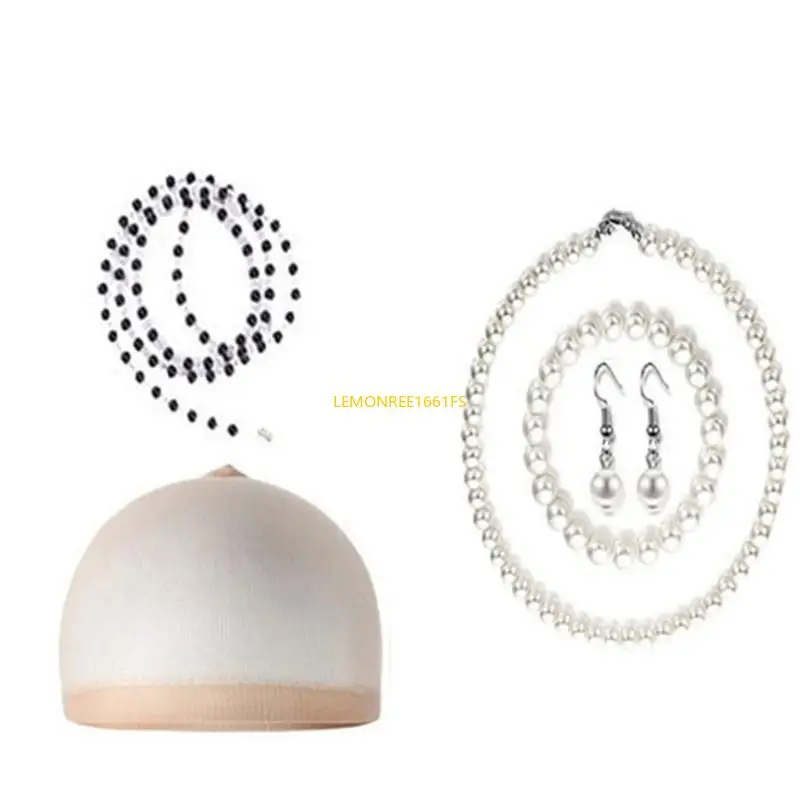 Q39C 9 Gói trẻ Trang phục phụ nữ đặt trang phục Granny Halloween với kính giả tóc giả