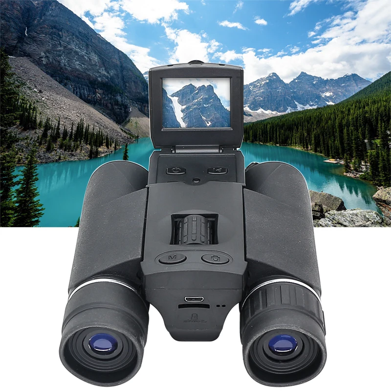 Outdoor 10x25 Zoom Digitalkamera Fernglas Teleskop LCD Display Foto Video Digitalkamera USB Teleskop für Wandern Klettern