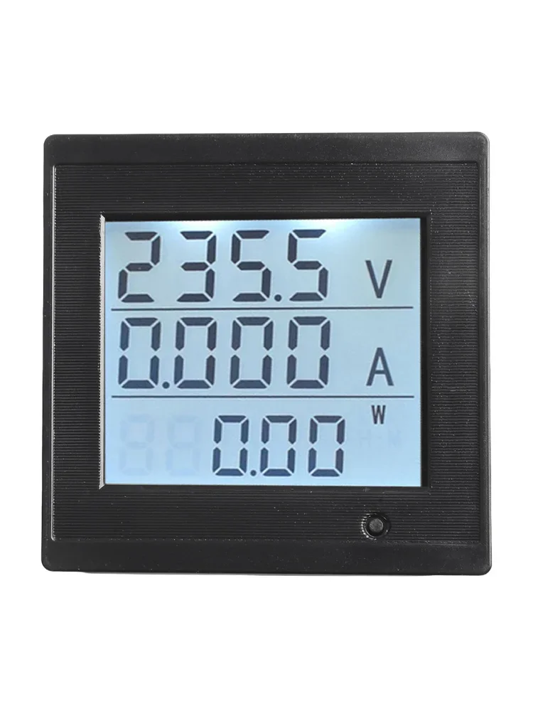 Digital Display Meter 220V Energy Meter Backlight Function Current Measurement Large Display Window Power And Time Reset