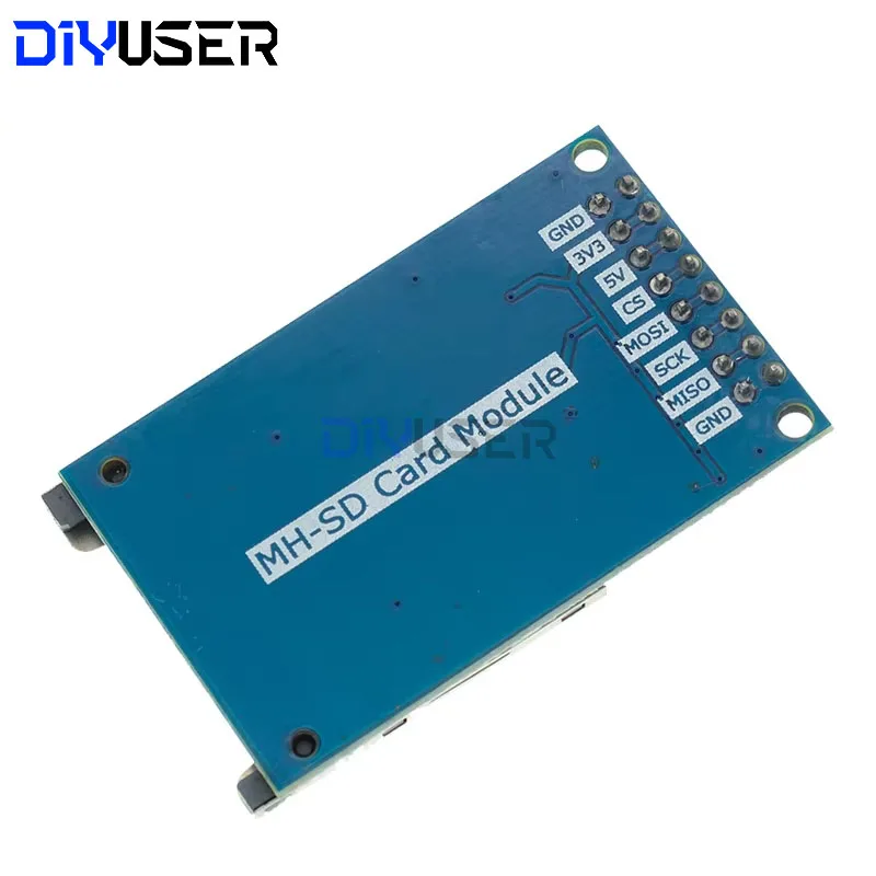 Плата расширения памяти DIYUSER Micro SD, модуль защиты памяти Micro SD TF Card SPI для продвижения Arduino