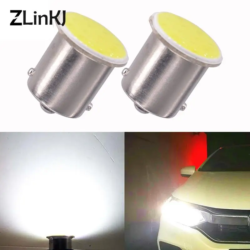 1 PCS Car LED Bulb COB 1156 BA15S Turn Signal Light Reverse Parking Brake Stop Lamps