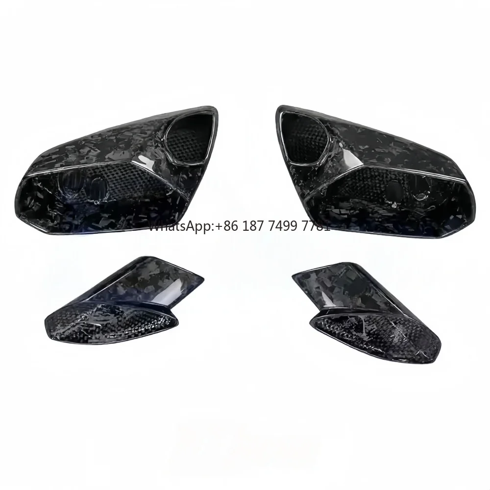 

Upgraded and Modified OEM Style . Huracan STO Dry Carbon Fiber Rearview Mirror Cover