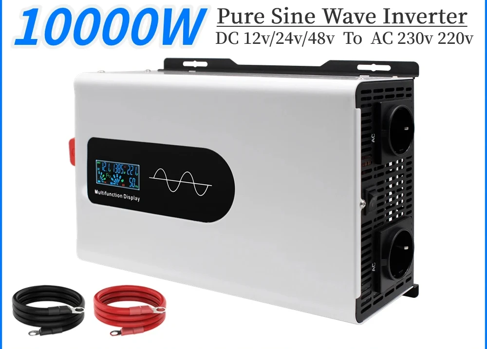 portable inverter 12v 230v pure sine wave 5000W 6000W 7000W 10000W voltage converter power inverter for car europe transformer