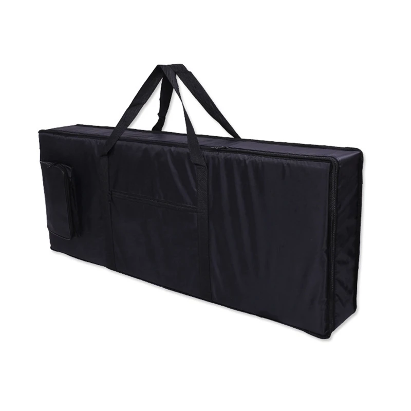 61 Key Keyboard Case Oxford Cloth Padded Water Repellency Keyboard Carrying Case