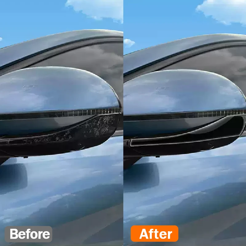ل BYD SeaLion 07 2025 + الايبوكسي مرآة الرؤية الخلفية حامي مرآة الرؤية الخلفية المضادة للخدش طبقة رقيقة واقية واقية الملحقات