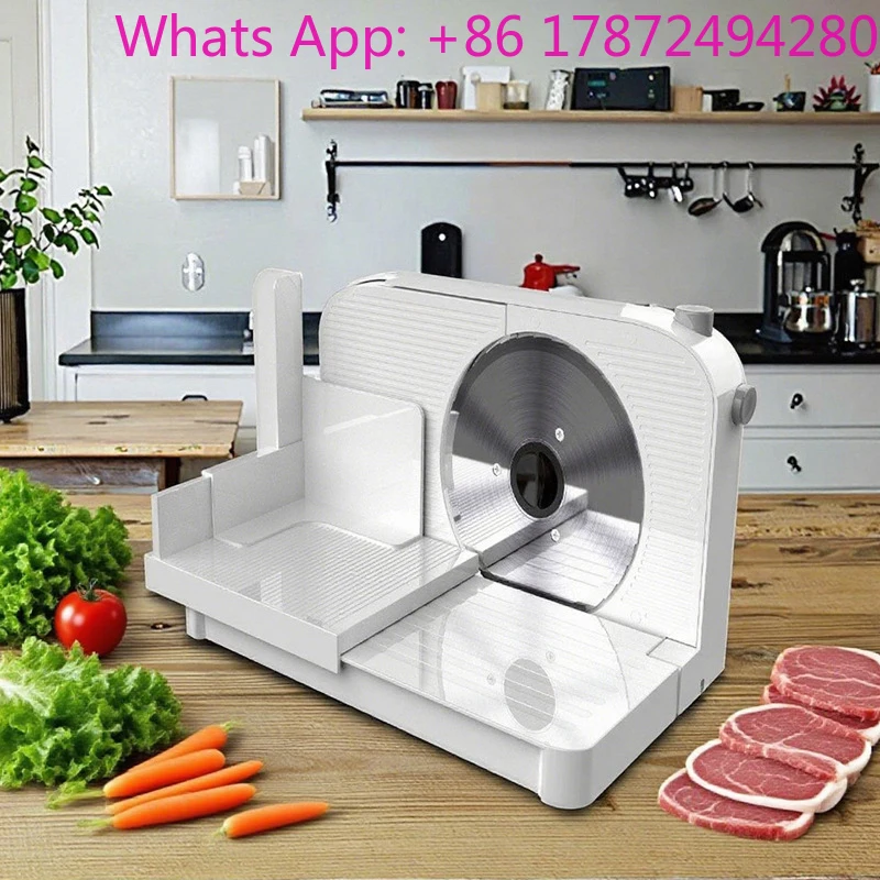 Electric slicer foldable household frozen meat slicer bread cheese beef and mutton slicer small commercial