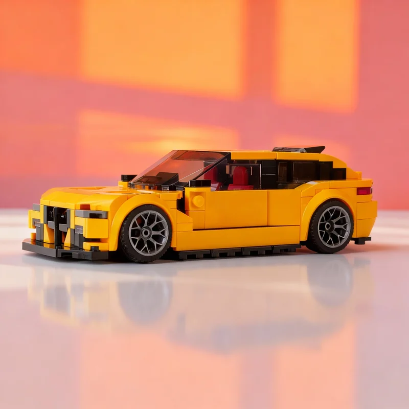 

338PCS MOC City Champions Super Car Sport M3 Touring Model Technology DIY Assembly Building Blocks Display Birthday Gift Home