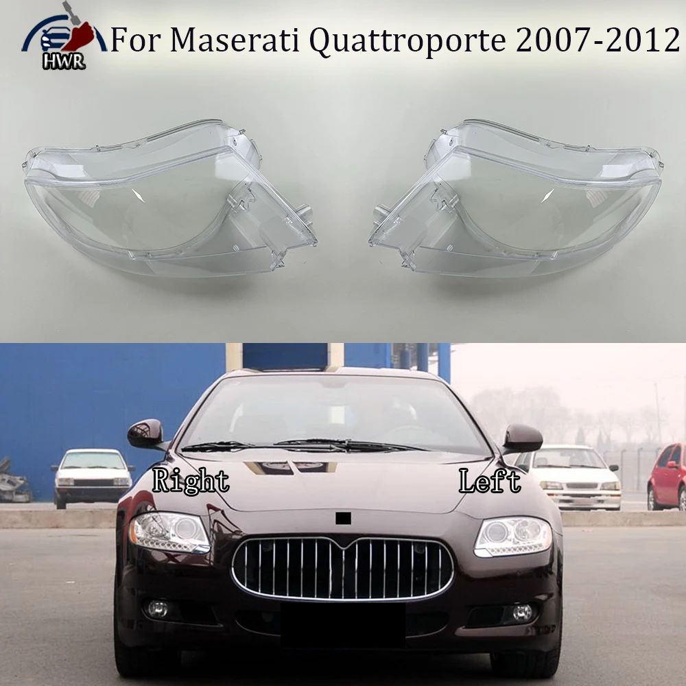 

Headlamp Cover Transparent Lampshade Headlight Shell Lens Plexiglass For Maserati Quattroporte 2007 2008 2009 2010 2011 2012