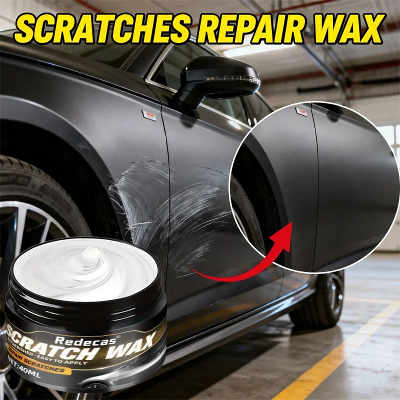 Nano Scratch Remover Wax, Fix Car Scratches, Fits All Paint Colors