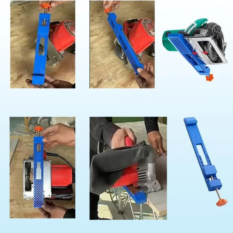 Cutting Machine With Mountain Support And Ruler Fixed Device, Adjustable Positioning Ruler,Woodworking Modification Board Cutter