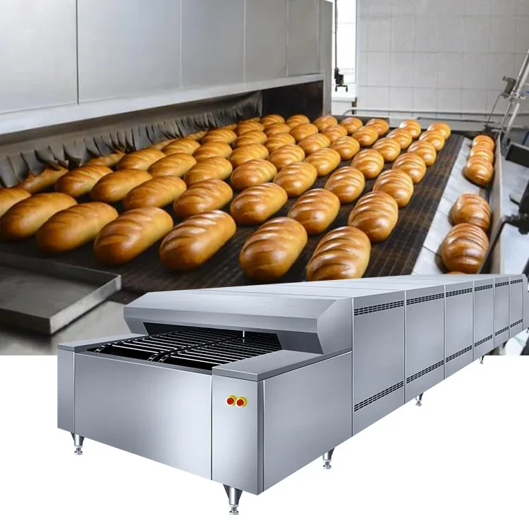 Commercial Bread Making Machine Electric/Gas Oven 2 Tier 4 Tray Baking Oven Restaurant Sales