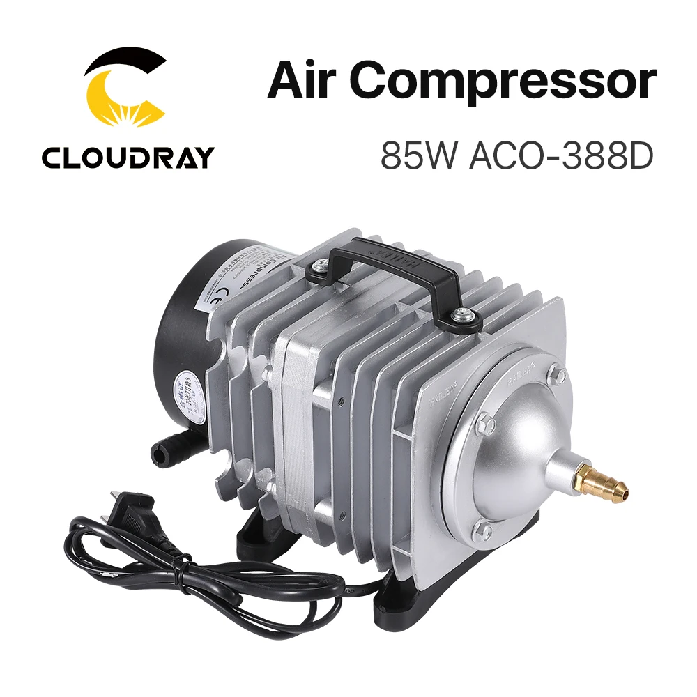 Elektryczna magnetyczna pompa powietrza Cloudray 85W do maszyny do grawerowania laserowego CO2 ACO-388D
