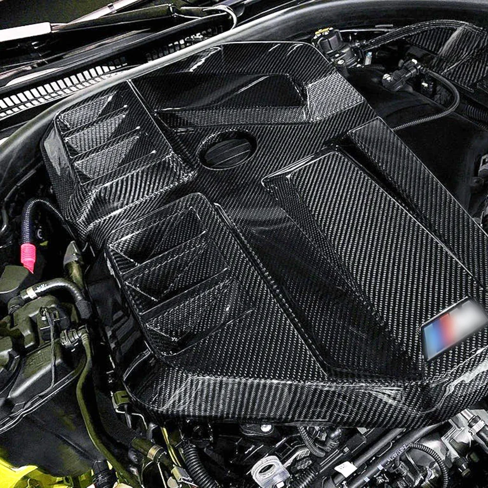 Nick Autoclave Dry Carbon Fiber Engine Cover for G8X G80 M3 G82 G83 M4 Car Body Auto Accessories Trims