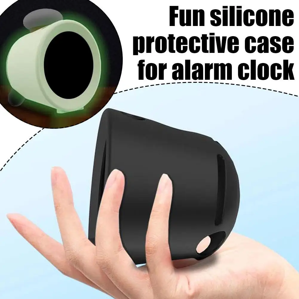 Soft Silicone Protective Cover Case for Nintendo Sound Clock Alarmo - Anti-Scratch Sleeve for Smart Alarm Clock 1pcs O3J9