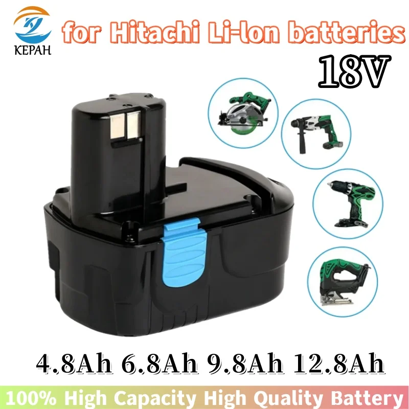 

Brand New 18V 4800-12800mAh Lithium-ion Battery｜For EB1820/EB1812/EB18-2YR Cordless Drill & Screwdriver
