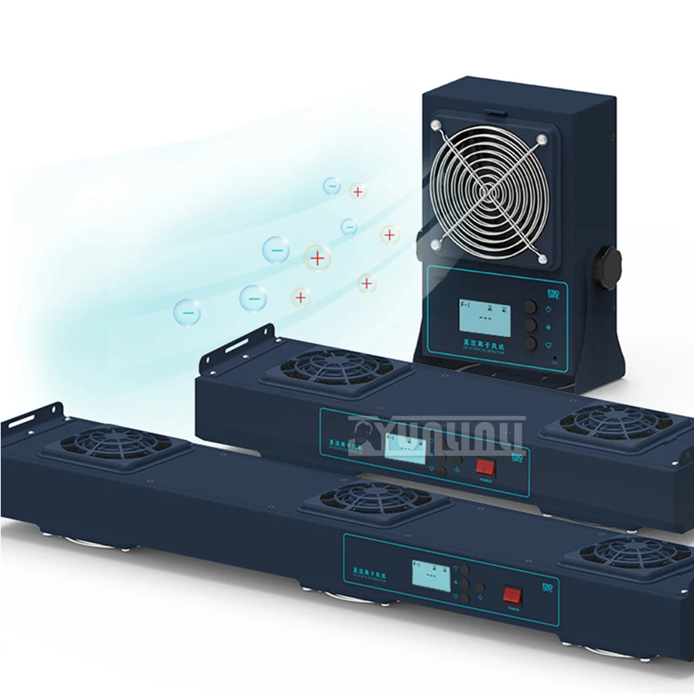 

2026 BK401 DC Static Elimination Ionizing Air Blower Fan Ion Anti-Static Eliminate Equipment ESD Desktop Deionizing Fan