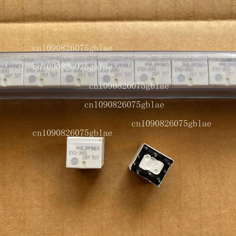 Pack FOR EX2-2U1J EX2-2U1S Automotive Relay 10Pins 12VDC