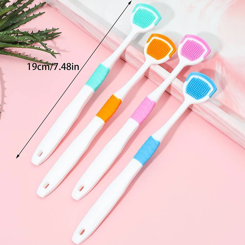Raspador de lengua de 5 uds, reduce el mal aliento para el cuidado bucal, limpiadores de lengua, herramientas de limpieza de lengua para adultos