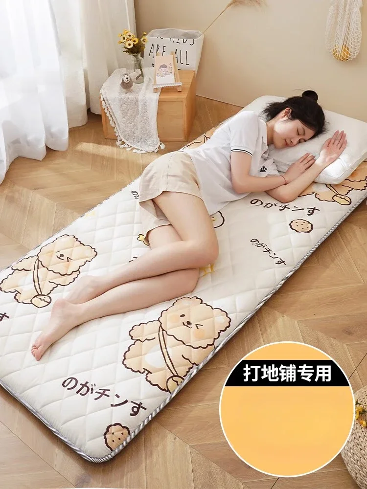 Sleeping floor bunk special sleeping mat, soft mattress, student dormitory mattress, foldable single sponge mattress, rental art