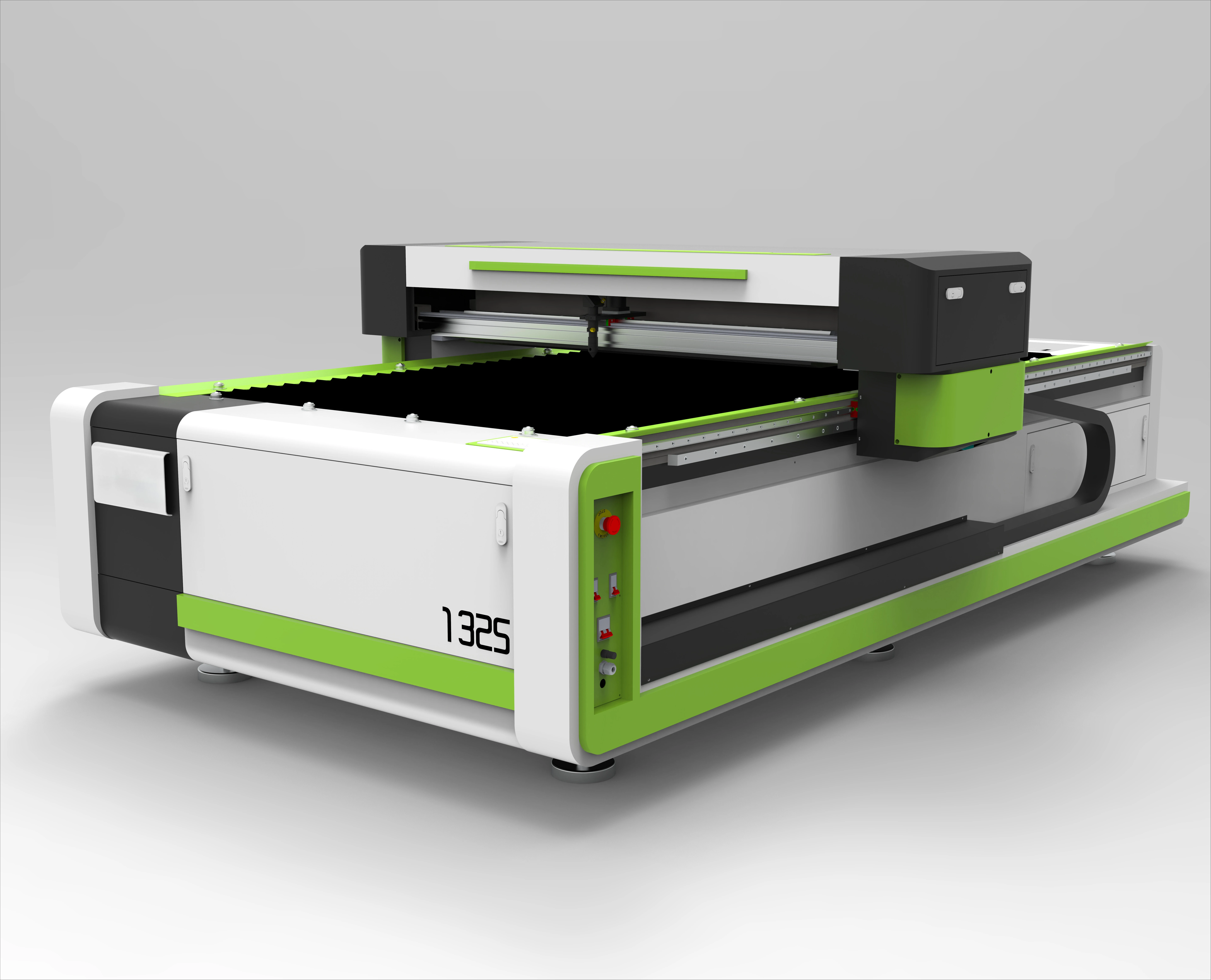 Jinan MingXing 1300x2500mm Flachbett-CO2-Gravur- und Schneidemaschine für Acryl, Holz, MDF