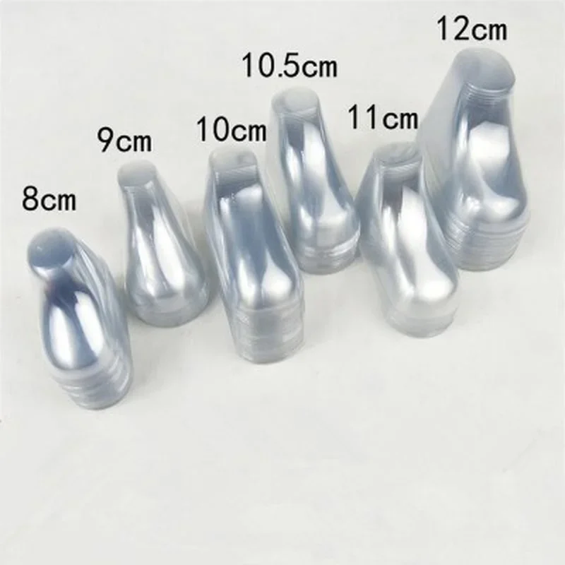 10Pcs Clear Plastic Baby Feet Display Baby Booties Shoes Socks Showcase Shoes Socks Clear Plastic PVC