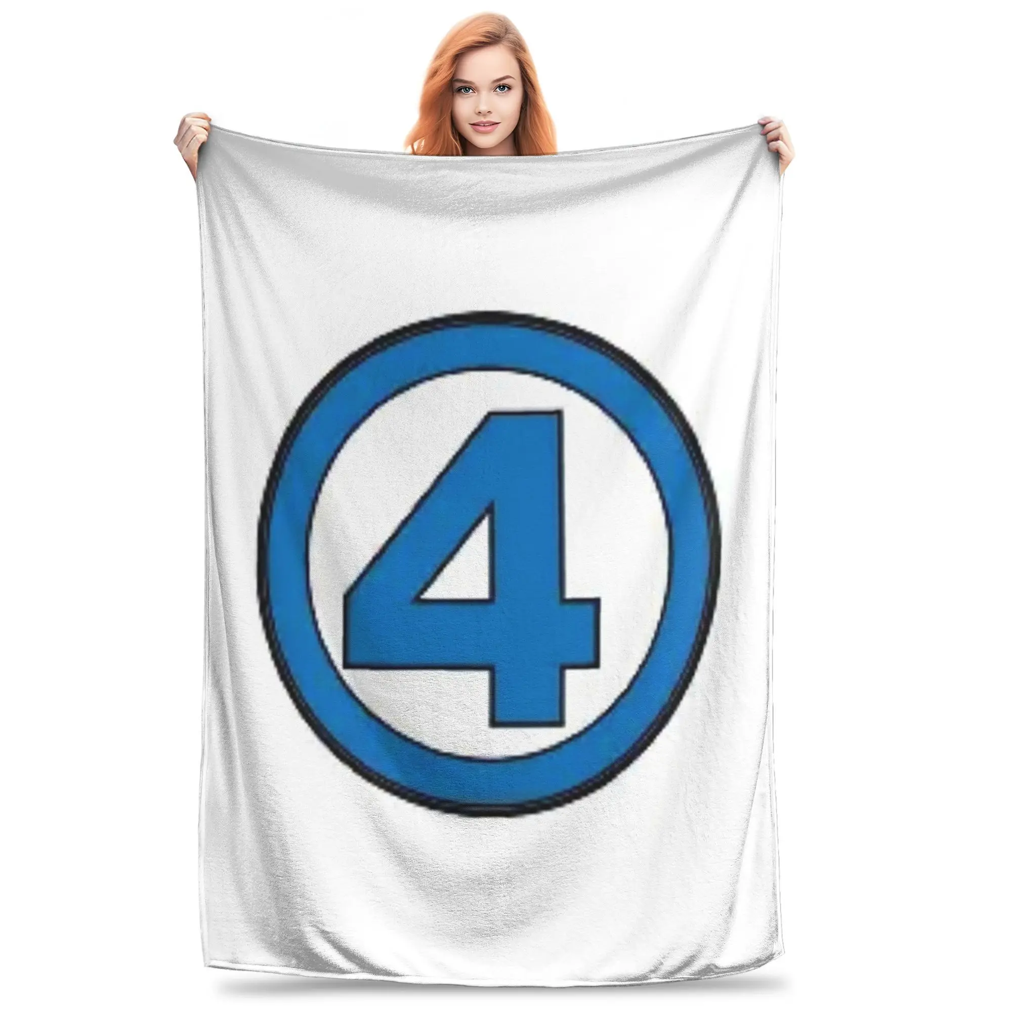 

Fantastic Blanket Multi-function Flannel Sofa Throw Blanket for Home Bedroom Travel Throws Bedspread Quilt