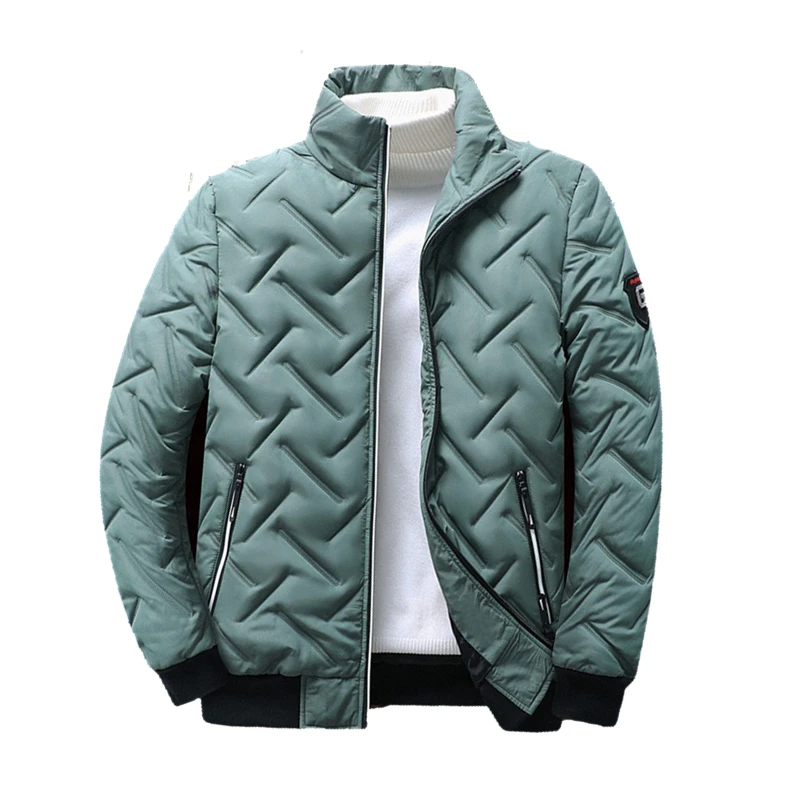 New 2023 Autumn Winter Jacket Men Cotton Padded Jacket Korean Streetwear Casual Jacket Men Fashion Clothing Male Warm Coats 5XL