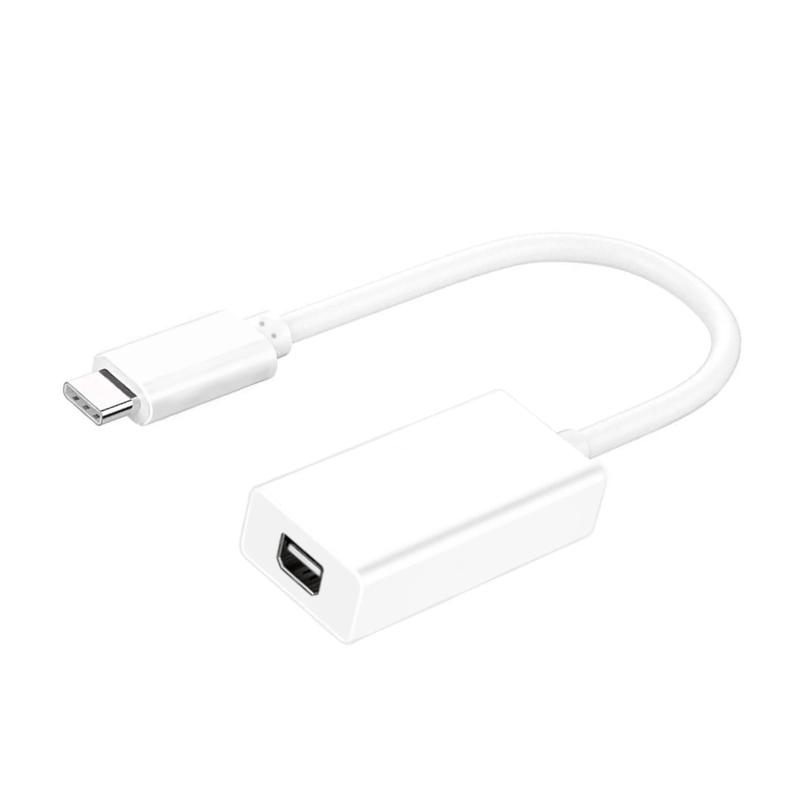 USB C To Mini DisplayPort(Not Thunderbolt2) Converter USB 3.1 Type-C To Mini DP 4K@60Hz Adapter Cable for Macbook Air Pro Laptop