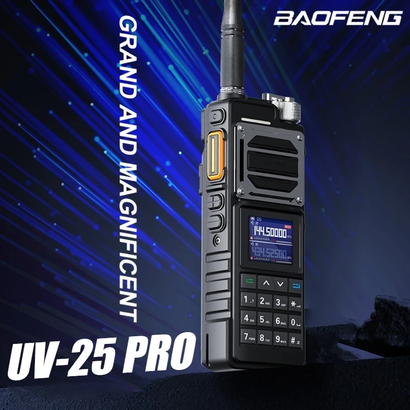 Baofeng UV-25 PRO اسلكية تخاطب عن بعد راديو الهواة أربعة نطاقات تردد التكرار 15 واط راديو محمول قوي اتجاهين الراديو