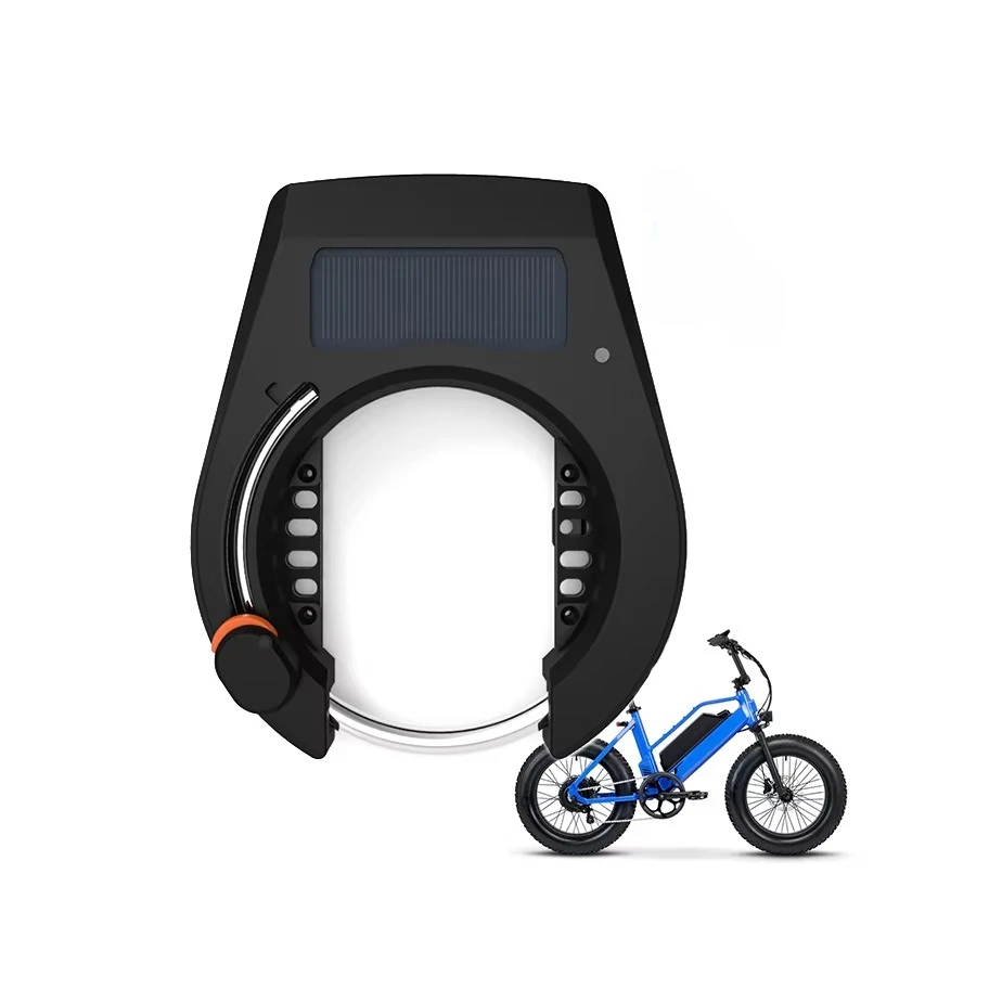 

Bluetooths Solar Bike IP65 Waterproof Rental BLE RFID Security Bike Anti-theft Combo Bike Smart Lock