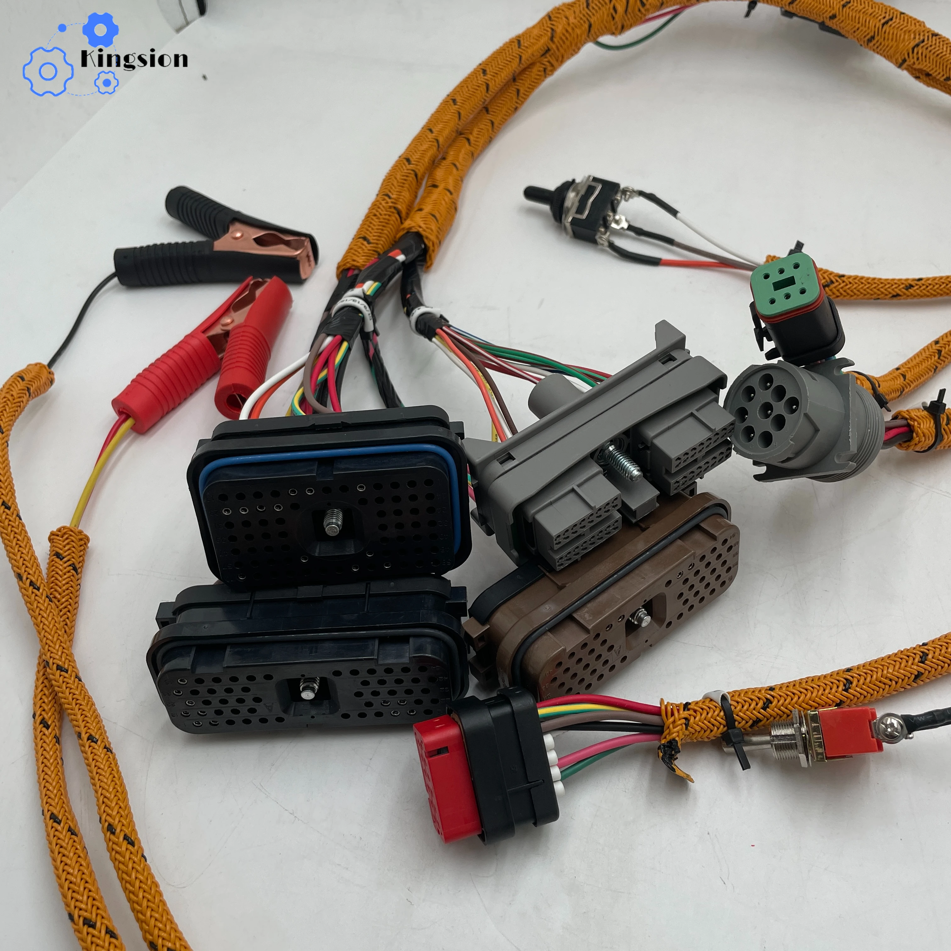 Perkins Caterpillar ecm programming test cable C6.4/C6.6/C7/C9/C13/C15 connection 9P diagnostic cable 478-0235