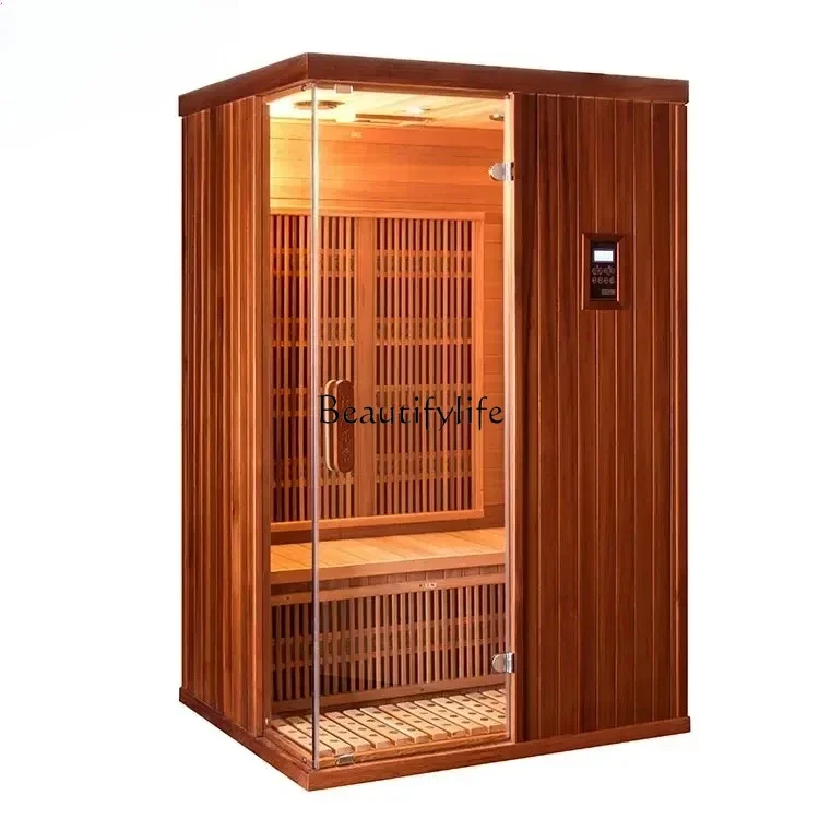 

FG28lt Steam room Physiotherapy dry steam, sweat detox sauna, solid wood