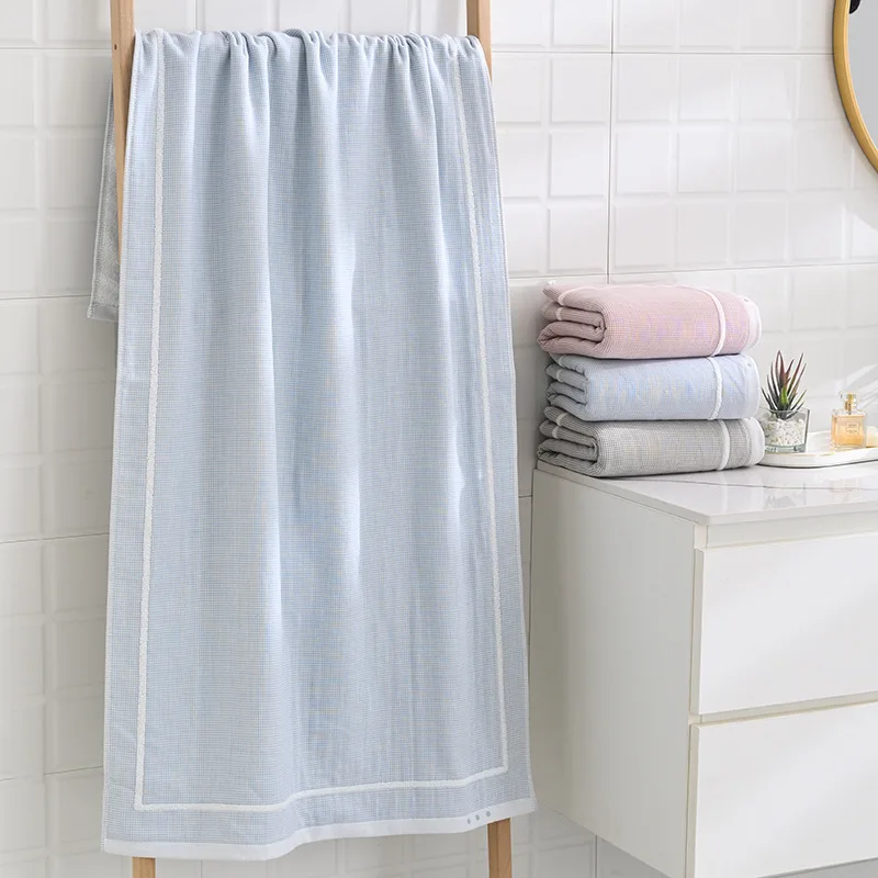 

Simple Style Gym Bathrooms Accessories Large and Thick Bath Towels Hotel Quick Drying Towels Shower Robe Personal Care Sauna Spa