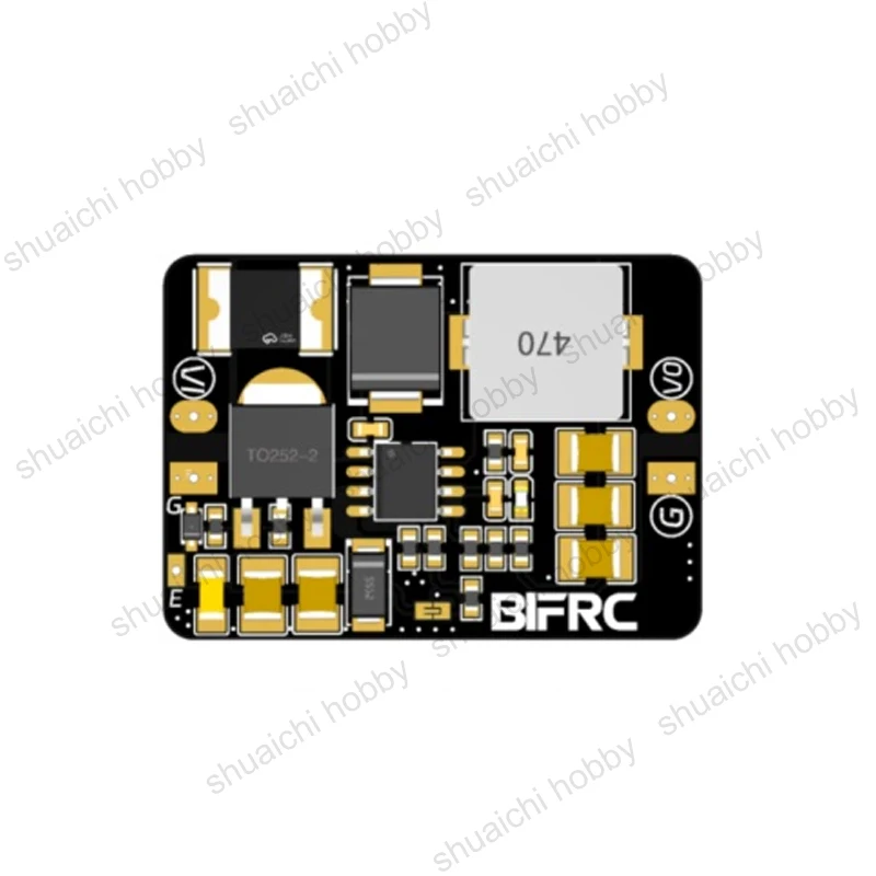 Módulo reductor BEC, entrada de 10V-60V a salida de 5,2 V/7,4 V/12,0 V, convertidor Buck con arranque suave MOS para vehículo submarino UAV/ROV, 1 Uds.