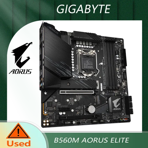 Gigabyte B560M AORUS ELITE LGA 1200 Micro ATX Intel B560 DDR4 128G SATA M.2