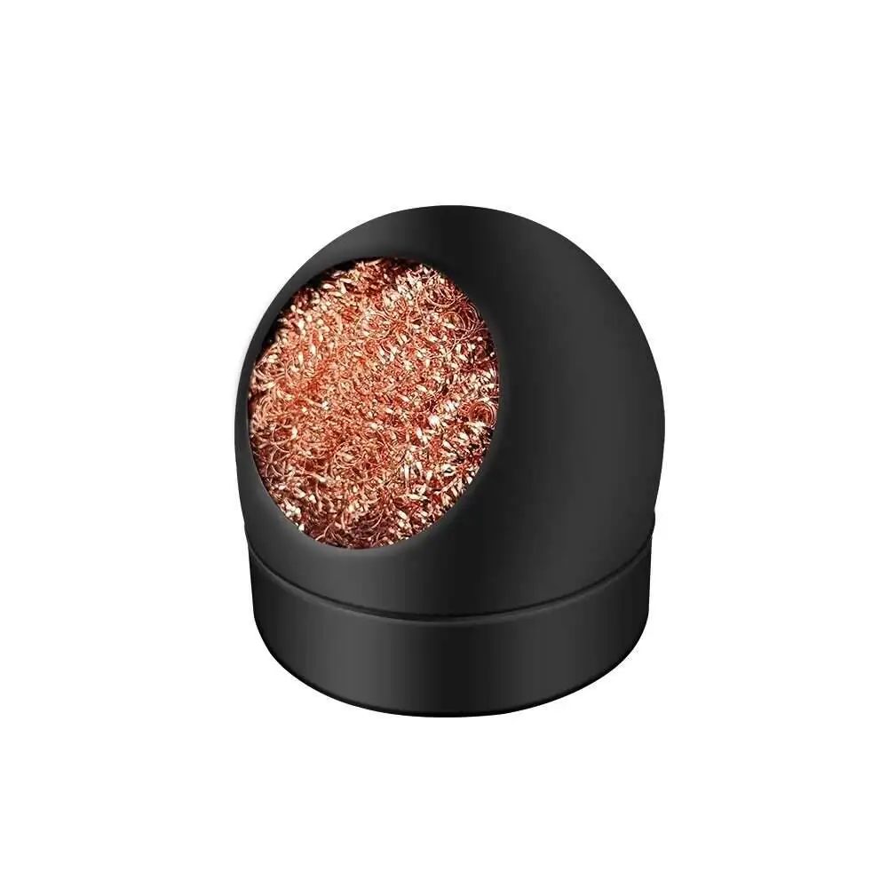 لحام ديسولديرينغ لحام لحام الحديد تلميح قطرة الأنظف الأسلاك المعدنية مع حامل مجموعة تنظيف الصلب الكرة مرشح شبكي القصدير إزالة