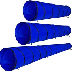Pet Tunnel Outdoor Sports Toys Cat And Dog Entertainment Training Channel Folding Dog Crawling Tunnel Pet Agility Training Tools