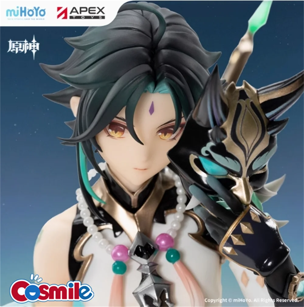 Cosmile juego oficial Genshin Xiao figura de acción muñeca juguete modelo ajuste OB11 estatua Anime Cosplay accesorios lindo 1/7