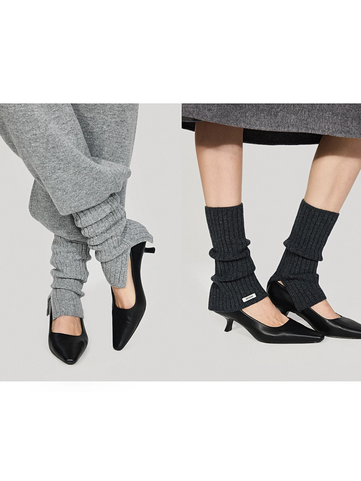 

Ele Thin Woolen So Covers Soft Camere Elastic Slit Versatile Wear mat Sle Knitted Women's Faion Autumn 2025