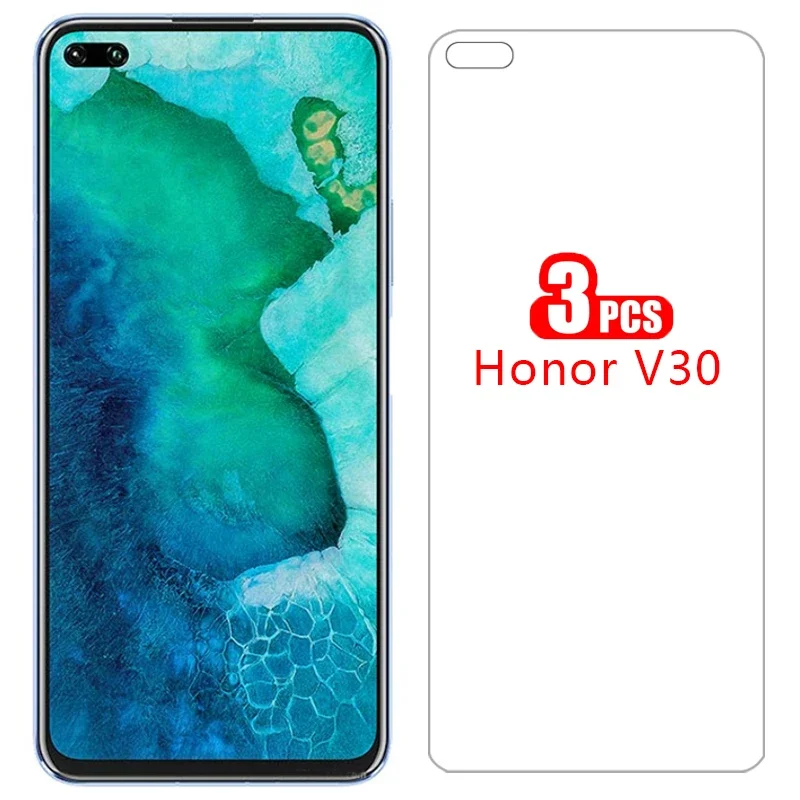 case for huawei honor v30 pro cover screen protector tempered glass on honorv30 view v 30 30v view30 coque huawe honer onor honr