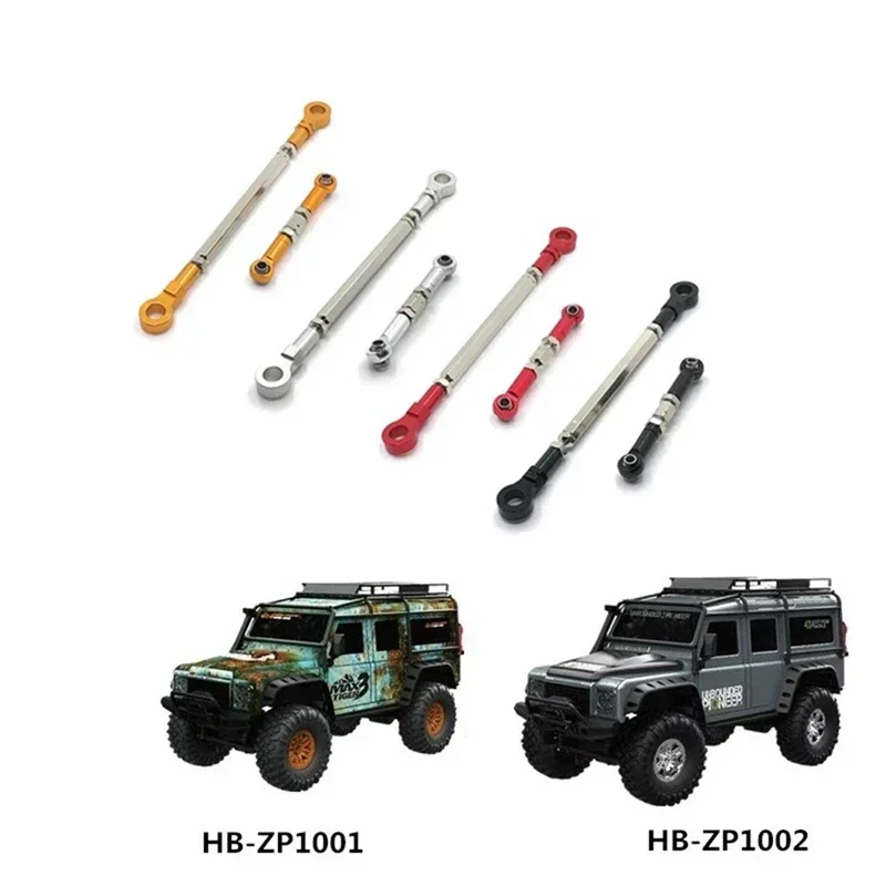 Metalen Stuurstang Servo Link voor HB Speelgoed ZP1001 ZP1002 ZP1003 ZP1004 1/10 RC Crawler Auto Upgrade Onderdelen