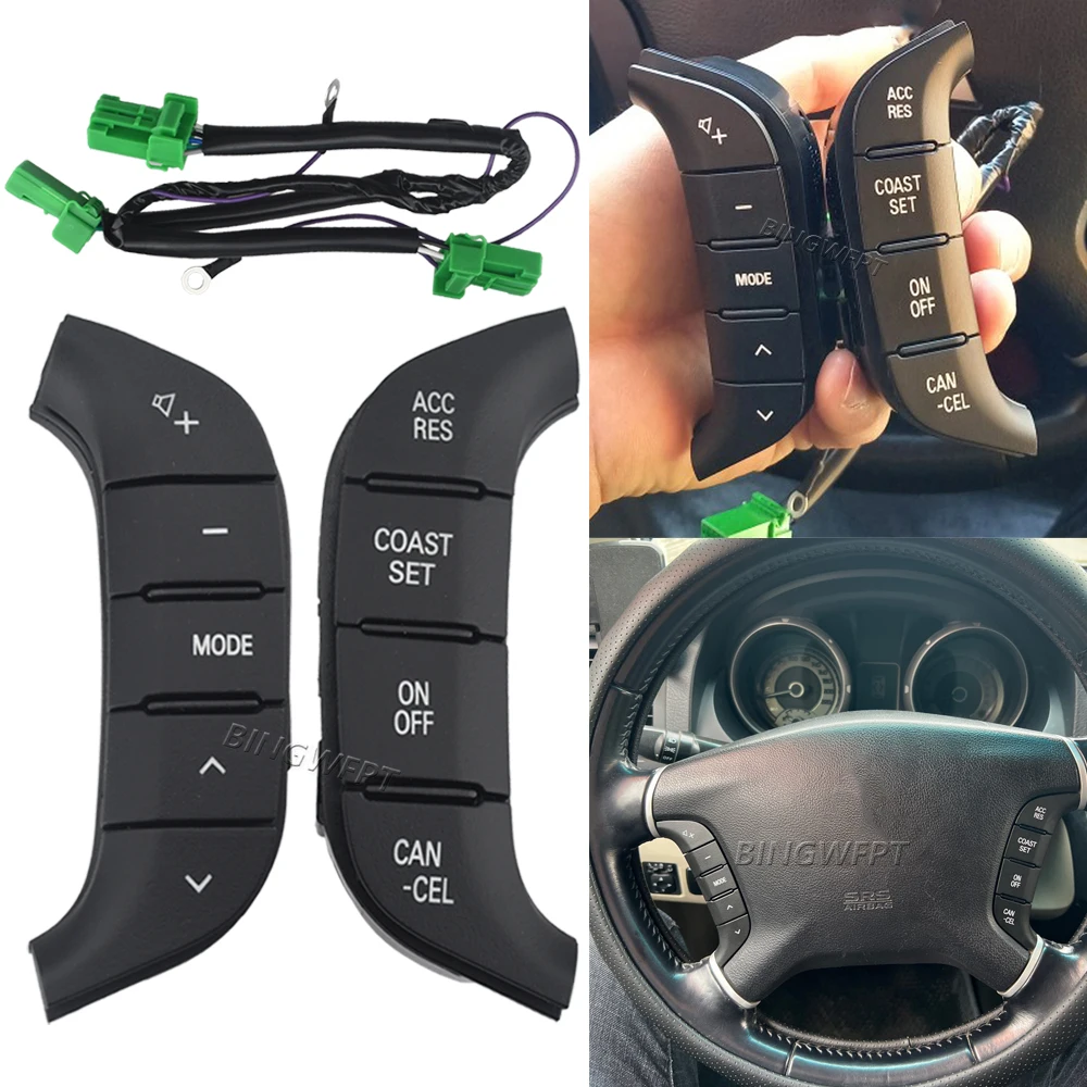 

Fast Delivery 84250-PJL 84250PJL Steering Audio Radio Control Switch Cruise Control Switch Button For Mitsubishi Pajero2007-2019
