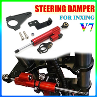 Directional Steering Damper Spare Parts Increase High Speed Stability Safety handlebar stabiliser For Inxing V7 Electric Scooter