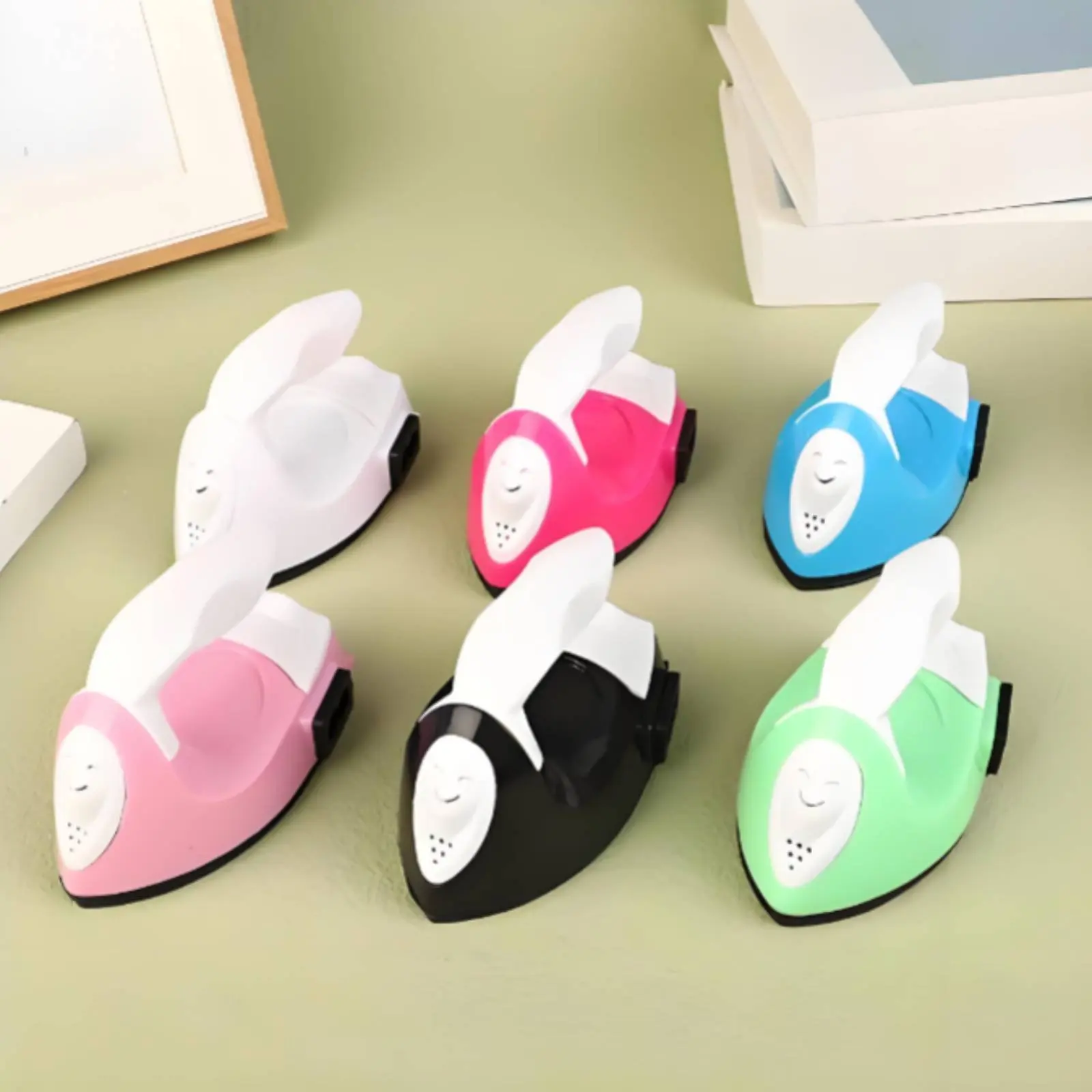 

Mini Craft Iron Easy to Use Mini Heat Press Small Iron Cute Design Colorful Design for Children, Art Class