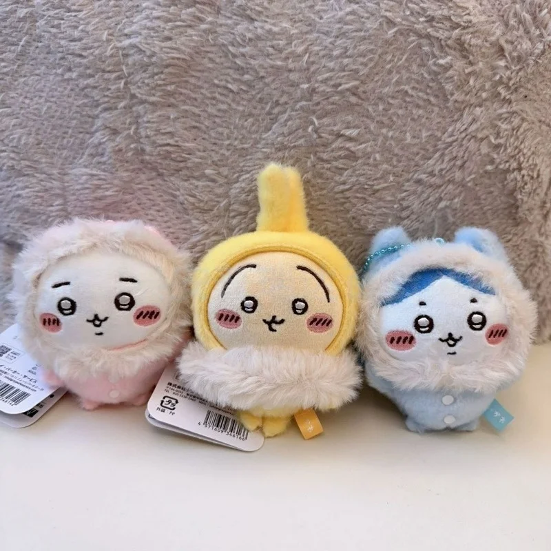 

Плюшевая игрушка-брелок Аниме Чиикава Хачиваре Усач, новый стиль, креативный, милый, подарок на день рождения, нишевый, мультяшный, красивый внешний вид