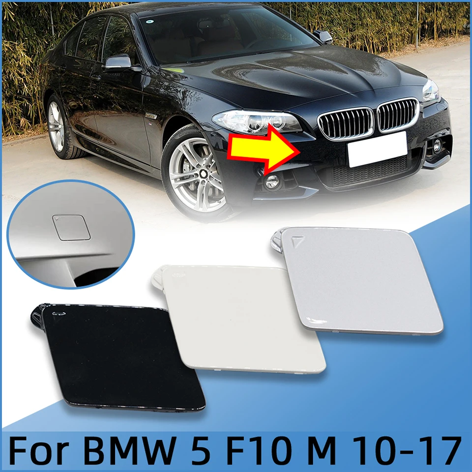 

Для BMW 5 Series 10-17 F10/F11/LCI M-SPORT #51118048681 M5 518d 520d 528iX 535dX 550i 550iX передний бампер буксировочный крючок крышка