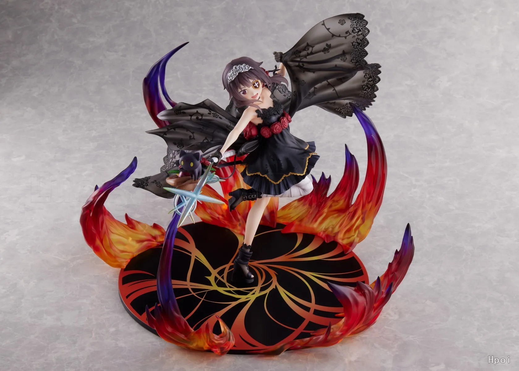 

【Original】F:NEX Kono Subarashii Sekai Ni Shukufuku O! Megumin Black Rose Dress 1/7 Model Toys